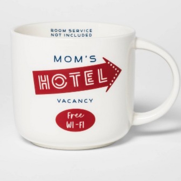 NEW Set of 2! Mom’s Hotel Coffee Mugs By Threshold - Picture 2 of 3